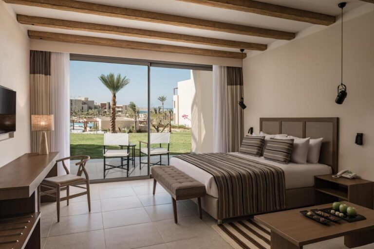 A double room with direct pool access, at JAZ Elite Riviera